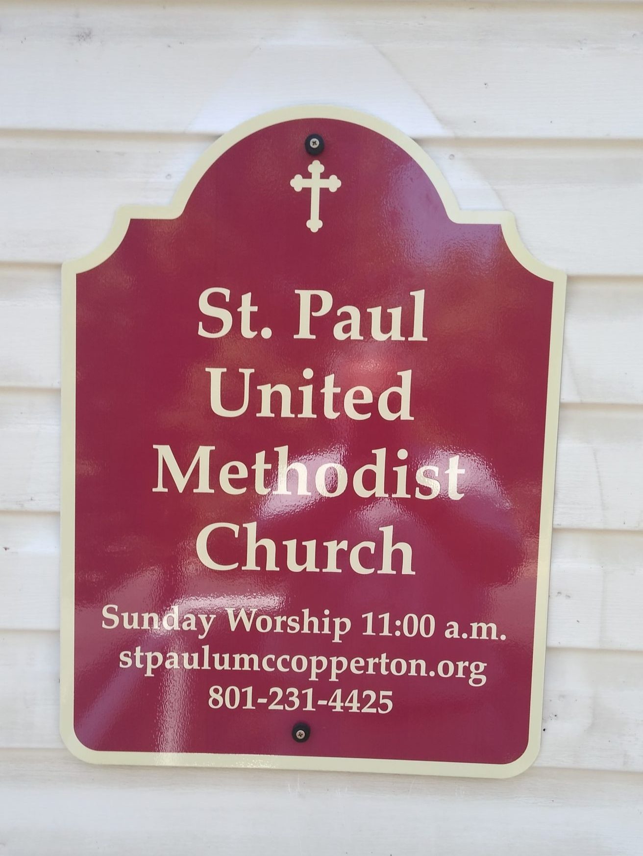 New Church Sign